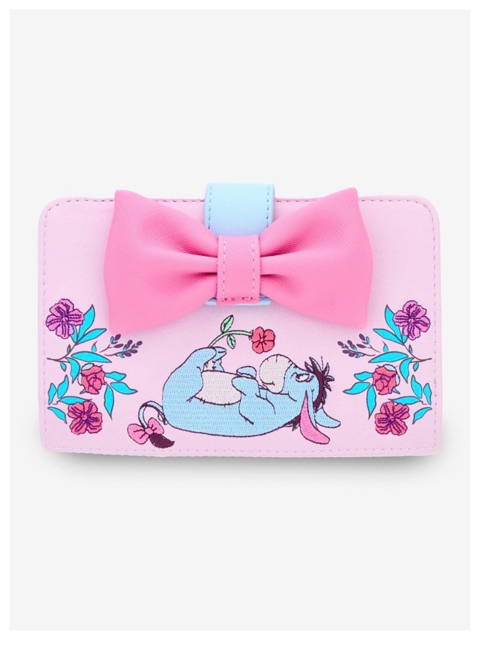 New Loungefly Disney Winnie the Pooh Eeyore Floral Wallet